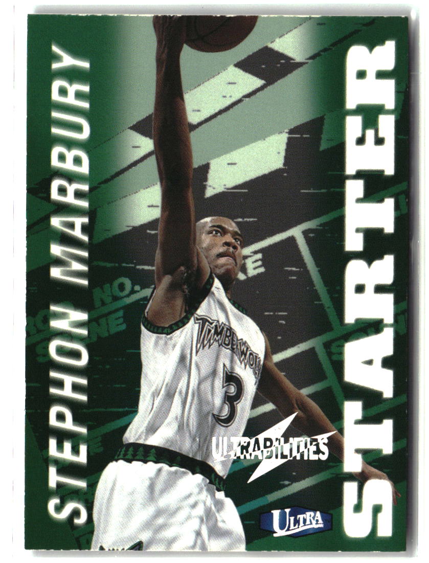 Stephon Marbury 1997-98 Ultra Ultrabilities Starter #5 S