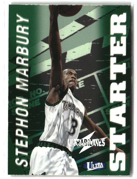 Stephon Marbury 1997-98 Ultra Ultrabilities Starter #5 S