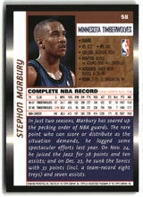 Stephon Marbury 1998-99 Topps #58