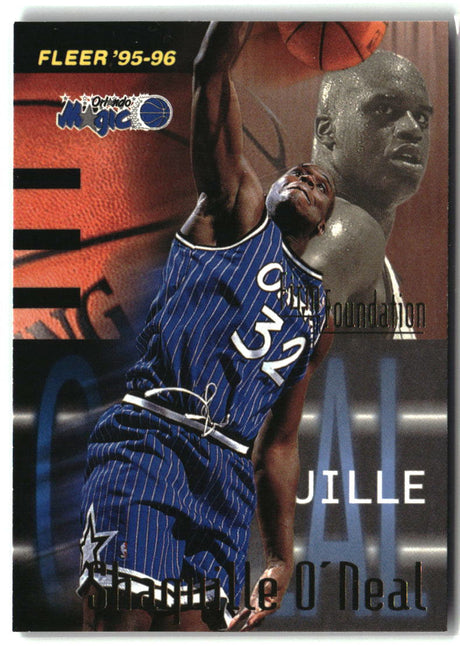 Shaquille O'Neal 1995-96 Fleer #338