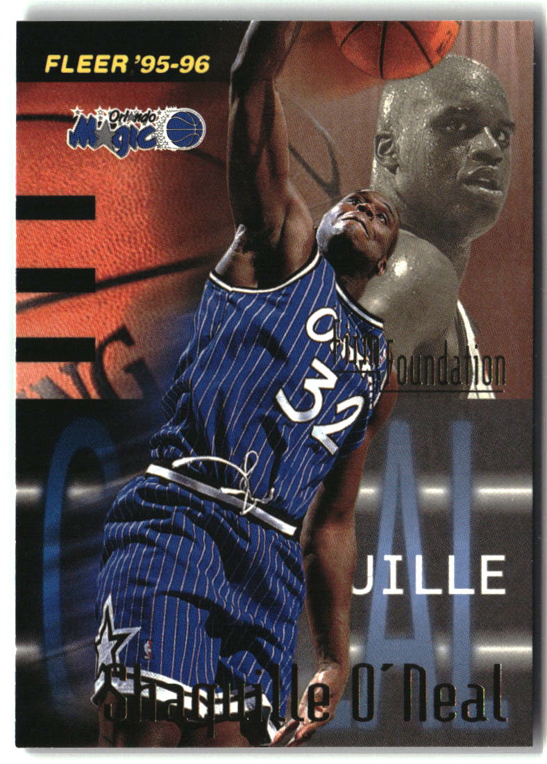 Shaquille O'Neal 1995-96 Fleer #338