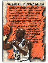 Shaquille O'Neal 1996-97 Fleer #138