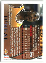 Shaquille O'Neal 1996-97 Topps #220