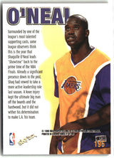 Shaquille O'Neal 1997-98 SkyBox Z-Force #196