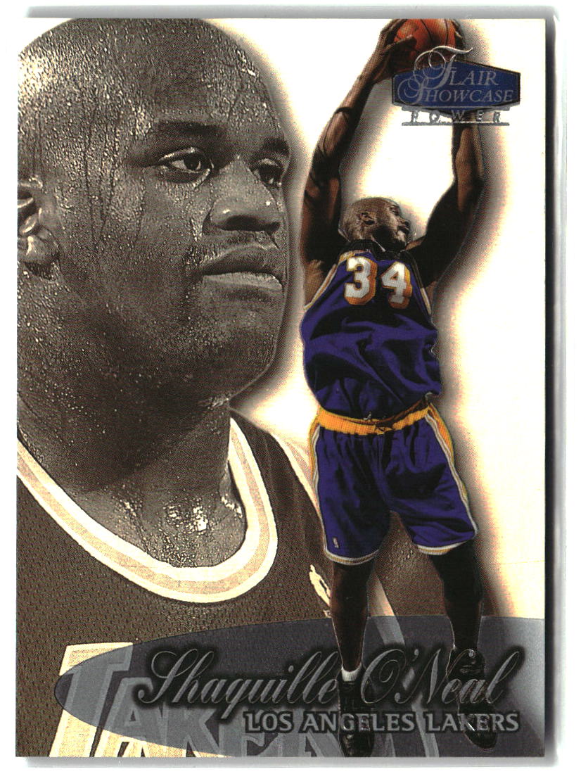 Shaquille O'Neal 1998-99 Flair Showcase #7