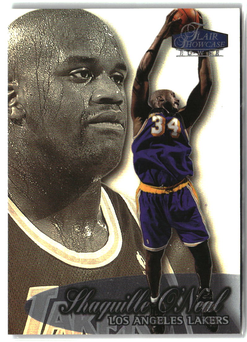 Shaquille O'Neal 1998-99 Flair Showcase #7
