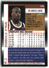 Shaquille O'Neal 1998-99 Topps Chrome #175