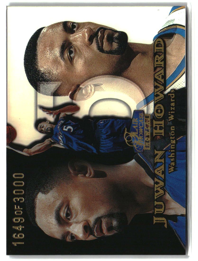 Juwan Howard 1998-99 Flair Showcase Flair Showcase Row 1 #42 #/3000