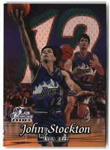 John Stockton 1998-99 Flair Showcase Flair Showcase Row 2 #60