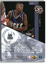 Ray Allen 1998-99 Upper Deck Super Powers #S15