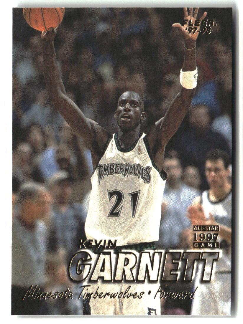 Kevin Garnett 1997-98 Fleer #250