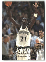 Kevin Garnett 1997-98 Fleer #250