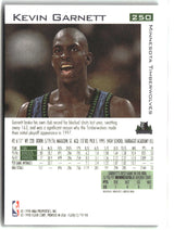 Kevin Garnett 1997-98 Fleer #250