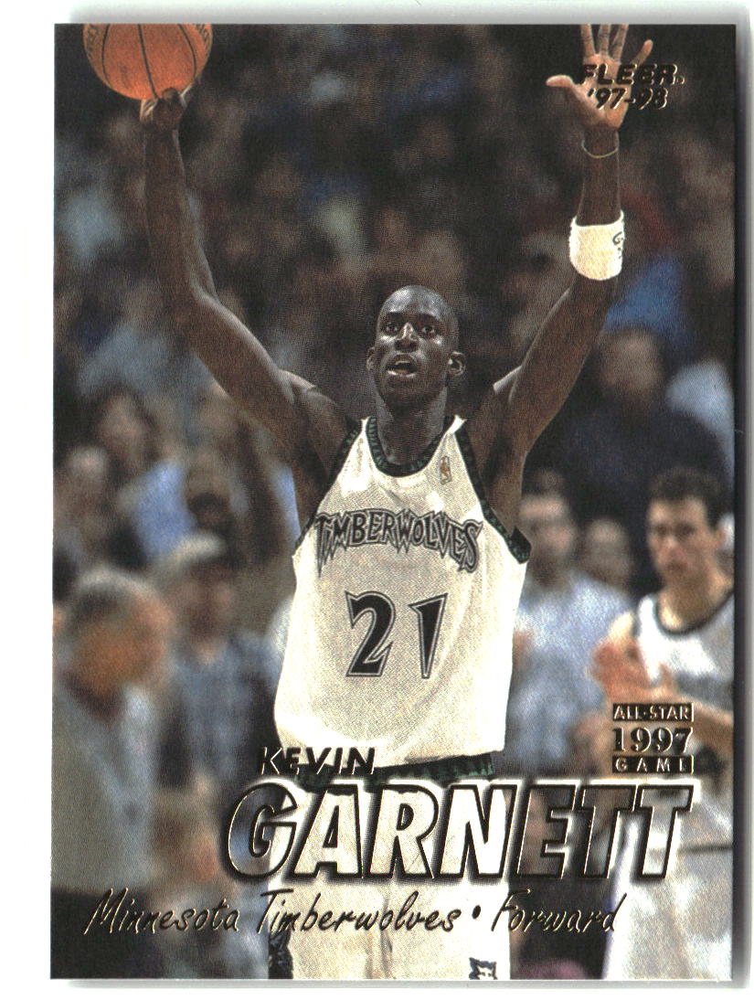 Kevin Garnett 1997-98 Fleer #250