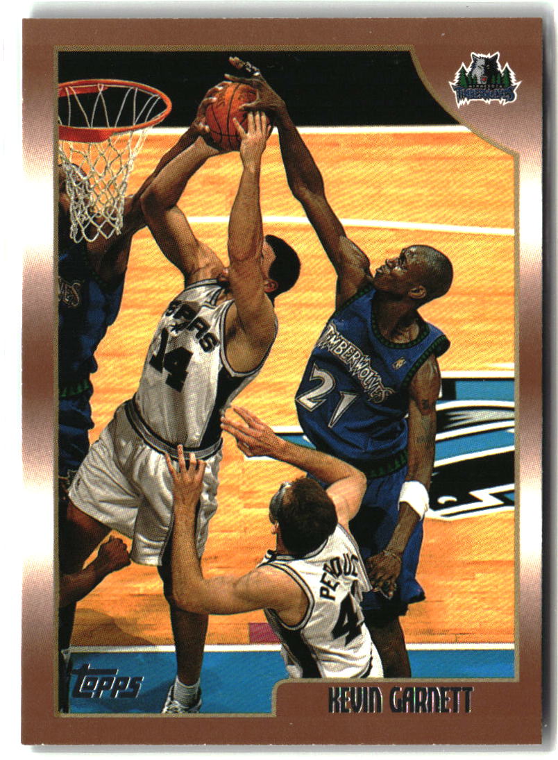 Kevin Garnett 1998-99 Topps #125
