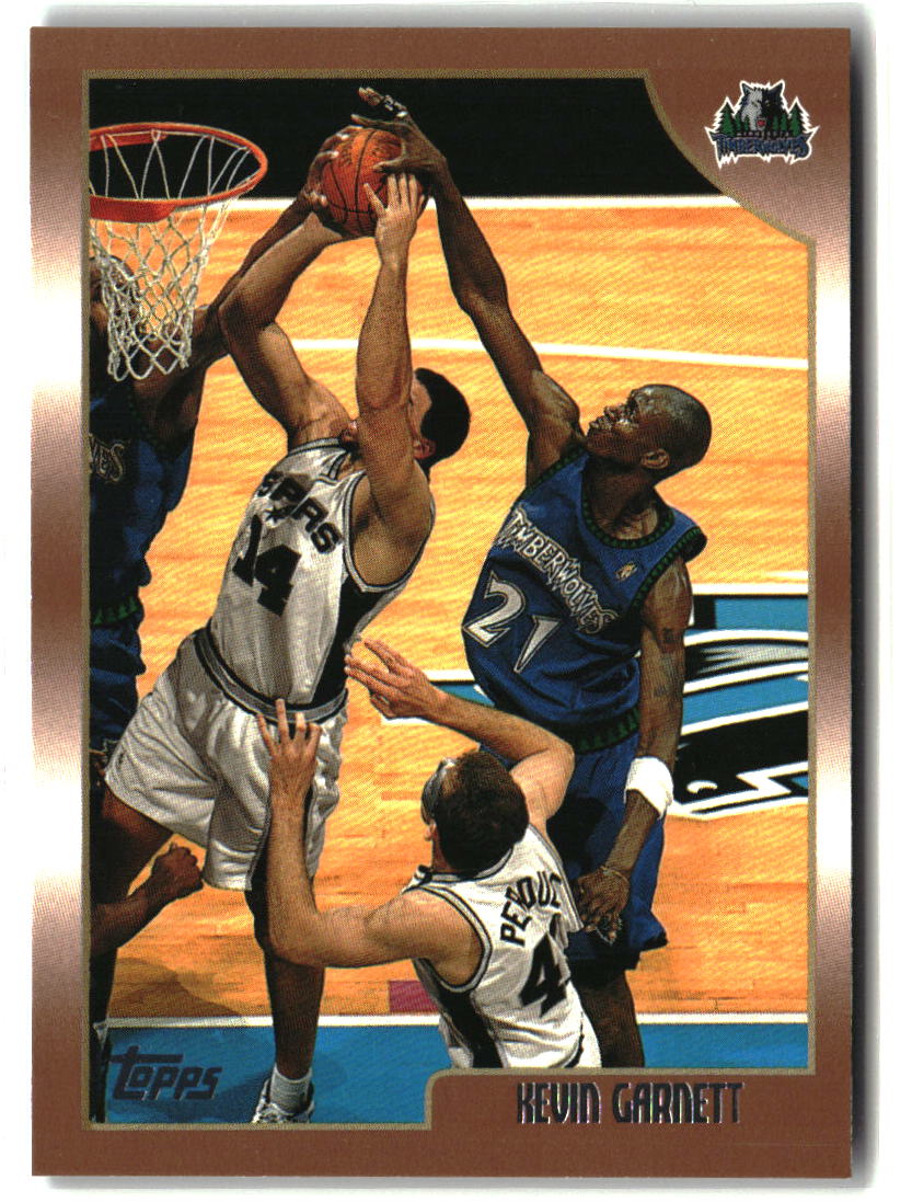 Kevin Garnett 1998-99 Topps #125