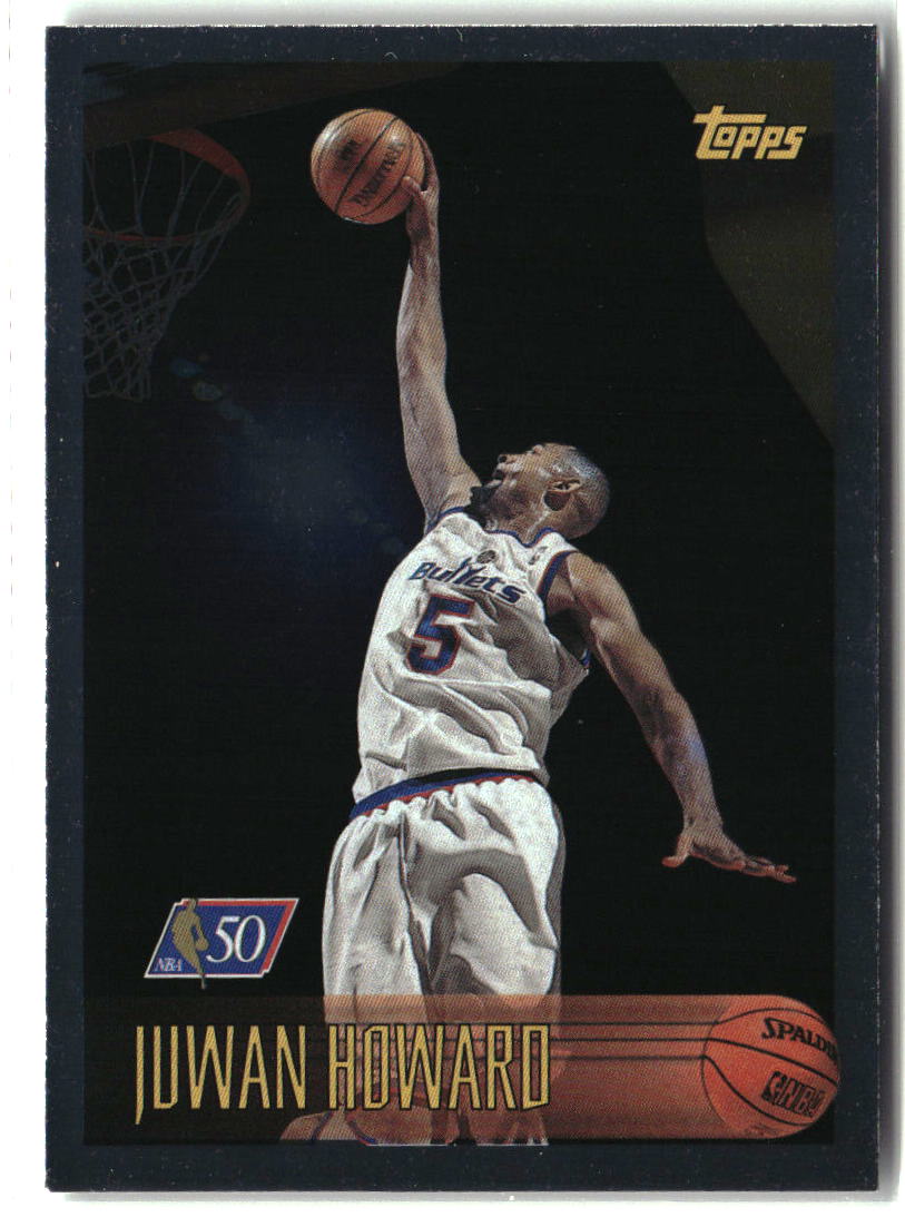 Juwan Howard 1996-97 Topps NBA at 50 #137
