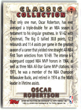 Oscar Robertson 1998-99 Topps Classic Collection #CL7