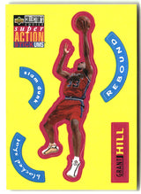 Grant Hill 1996-97 Collector's Choice Super Action Stick 'Ums (Series One) #S8