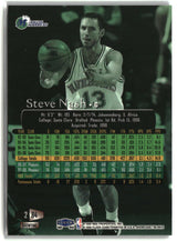 Steve Nash 1998-99 Flair Showcase Flair Showcase Row 2 #84