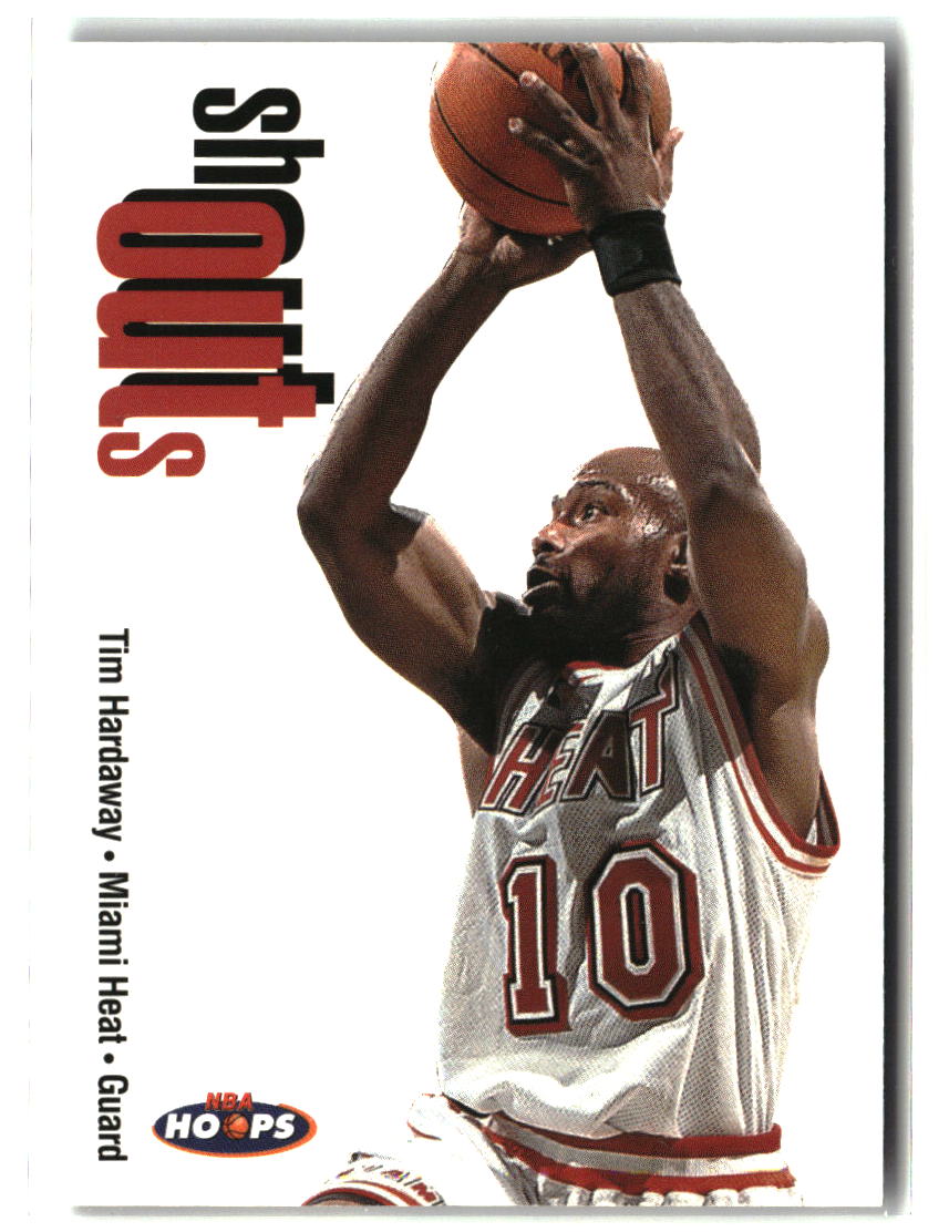 Tim Hardaway 1998-99 Hoops Shout Outs #9 SO