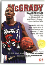 Tracy McGrady 1997-98 SkyBox Z-Force #172b