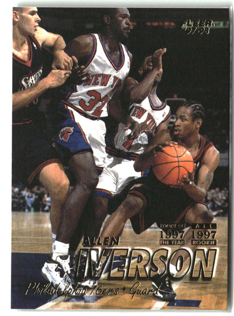 Allen Iverson 1997-98 Fleer #300