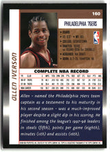 Allen Iverson 1998-99 Topps #160