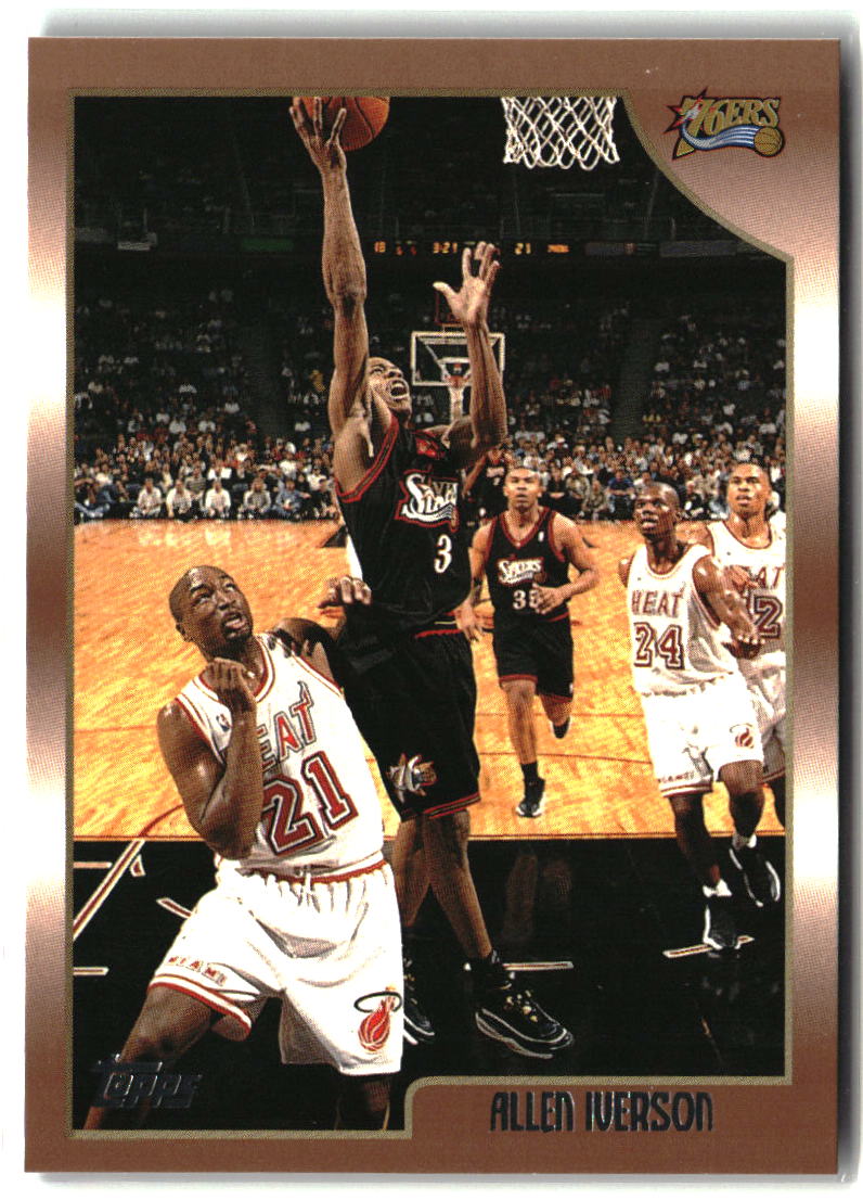 Allen Iverson 1998-99 Topps #160