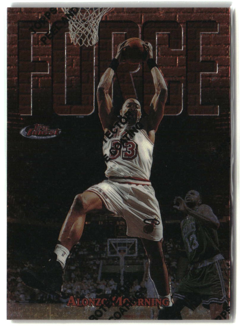 Alonzo Mourning 1997-98 Finest #69
