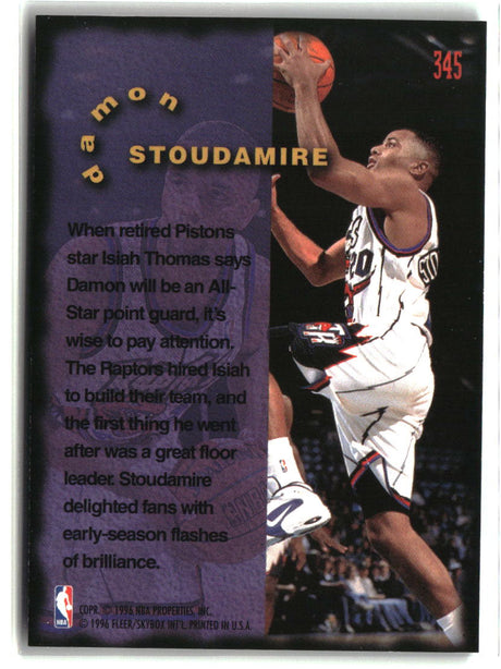 Damon Stoudamire 1995-96 Fleer #345