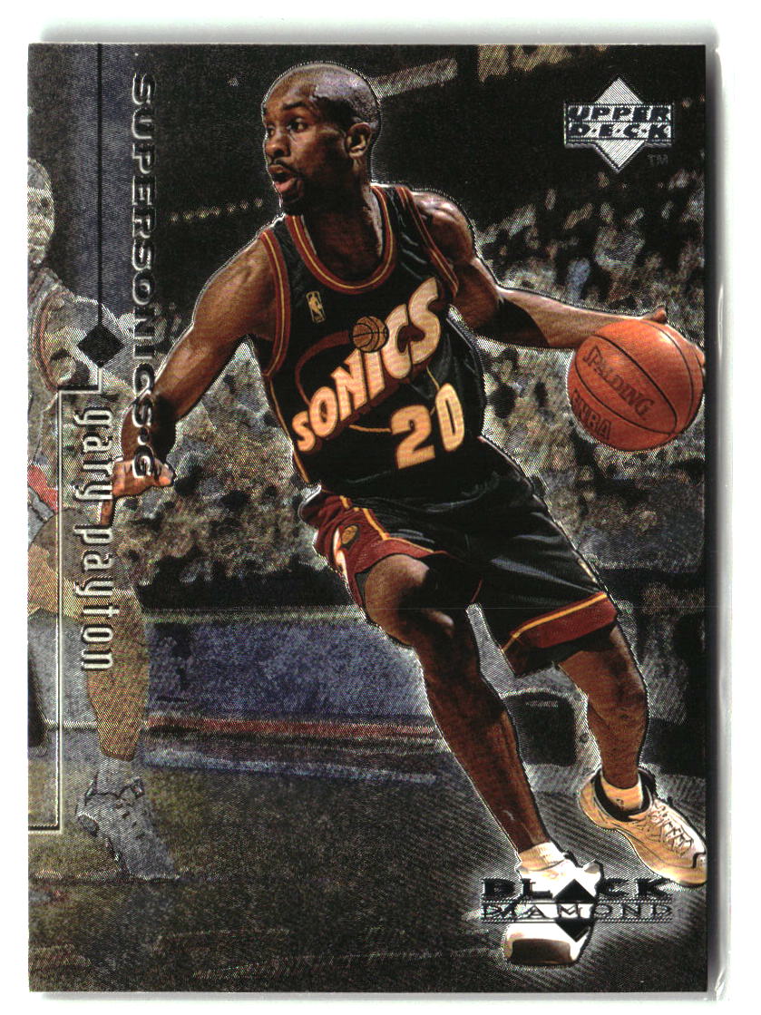 Gary Payton 1998-99 Upper Deck Black Diamond #79