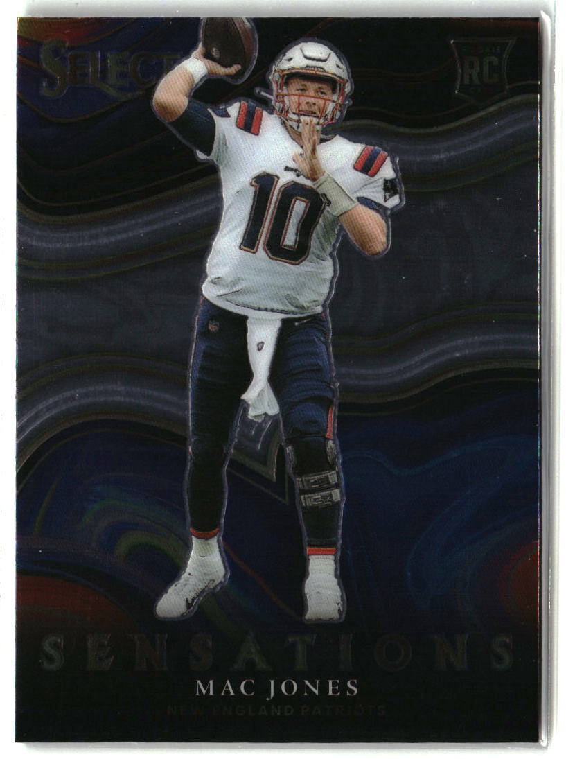 Mac Jones 2021 Panini Select Sensations #SEN-10