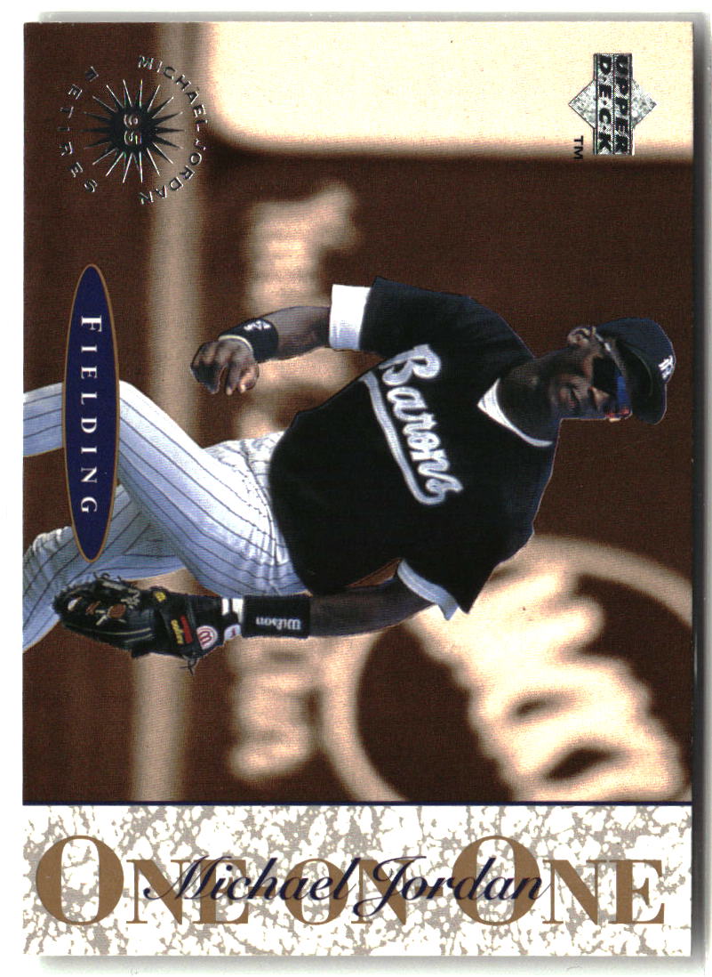 Michael Jordan 1995 Upper Deck Minor League Michael Jordan One On One #2