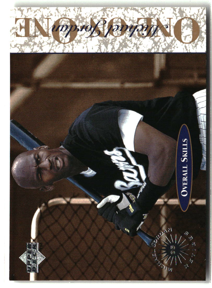 Michael Jordan 1995 Upper Deck Minor League Michael Jordan One On One #5