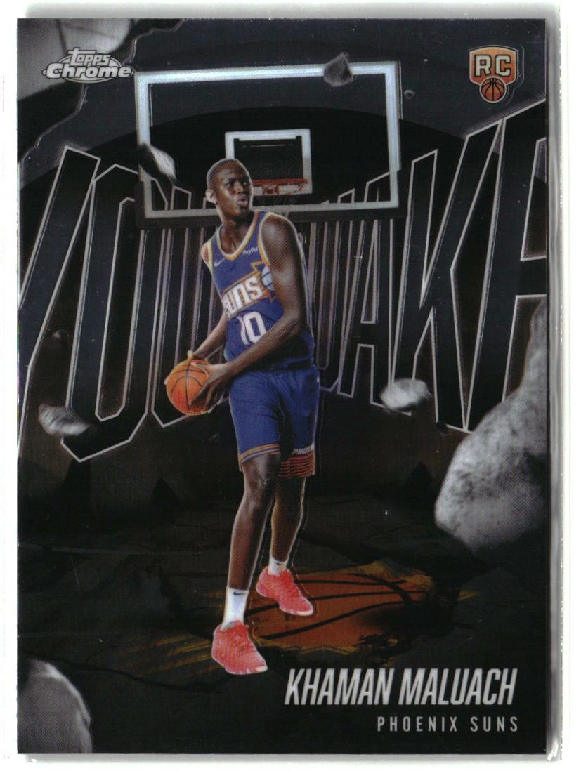 Khaman Maluach 2025-26 Topps Chrome Youthquake #YQ-10