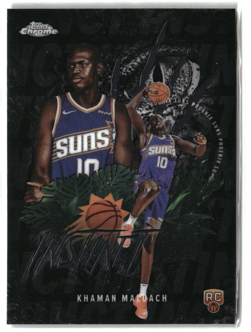 Khaman Maluach 2025-26 Topps Chrome Instinct #INS-19