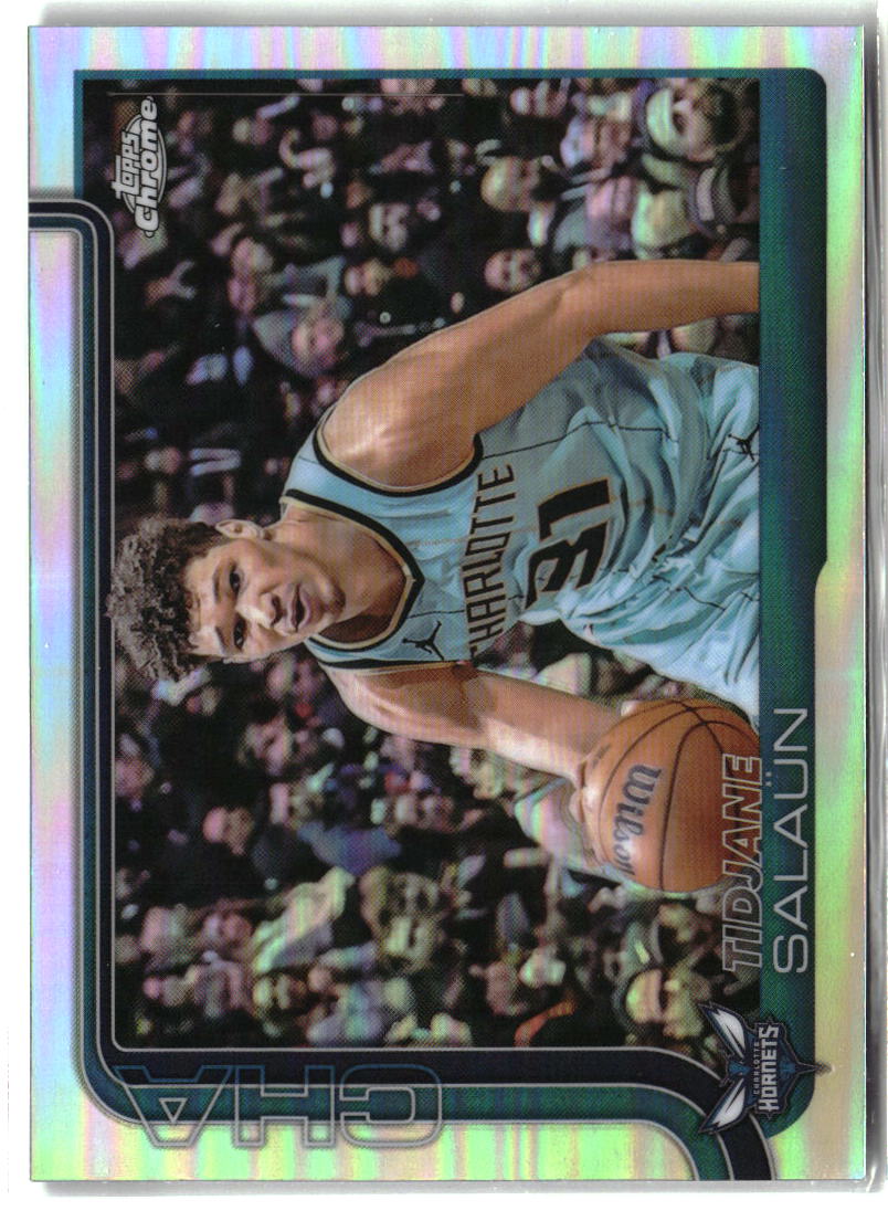 Tidjane Salaün 2025-26 Topps Chrome Refractor #8