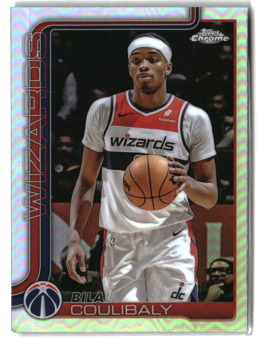 Bilal Coulibaly 2025-26 Topps Chrome Refractor #208