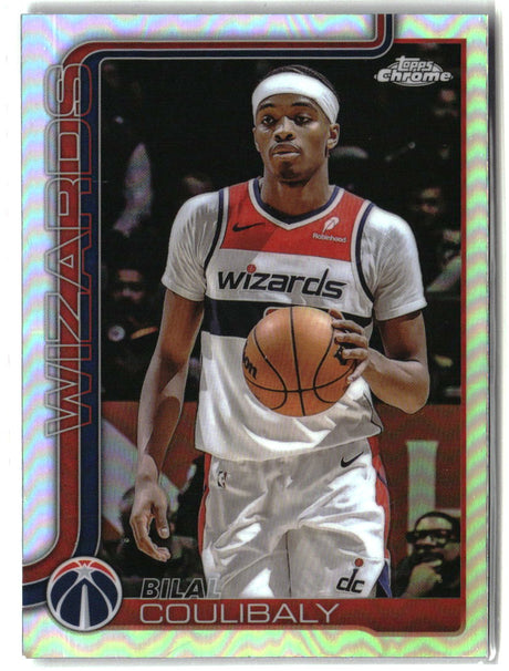 Bilal Coulibaly 2025-26 Topps Chrome Refractor #208