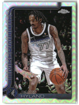Bones Hyland 2025-26 Topps Chrome Refractor #90