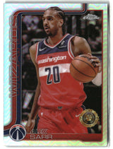Alex Sarr 2025-26 Topps Chrome Refractor #218