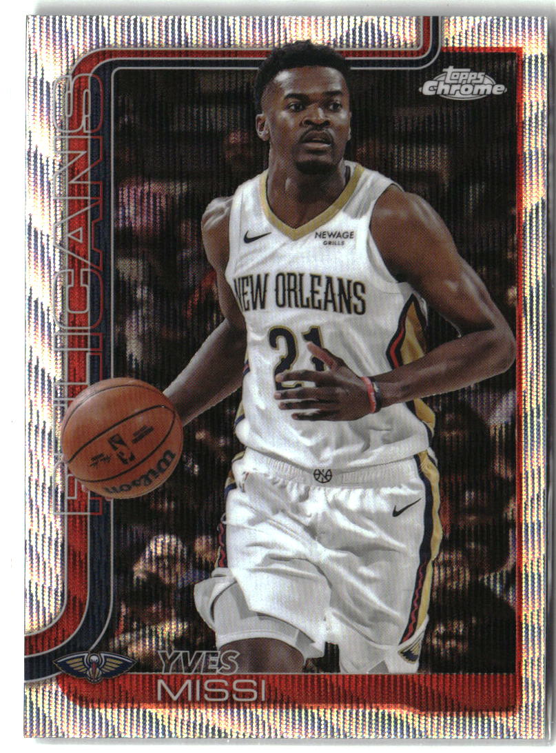 Yves Missi 2025-26 Topps Chrome Wave Refractor #102