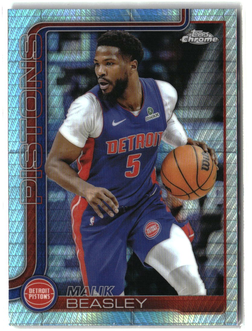 Malik Beasley 2025-26 Topps Chrome Prism Refractor #36