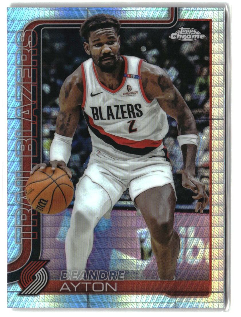 Deandre Ayton 2025-26 Topps Chrome Prism Refractor #168