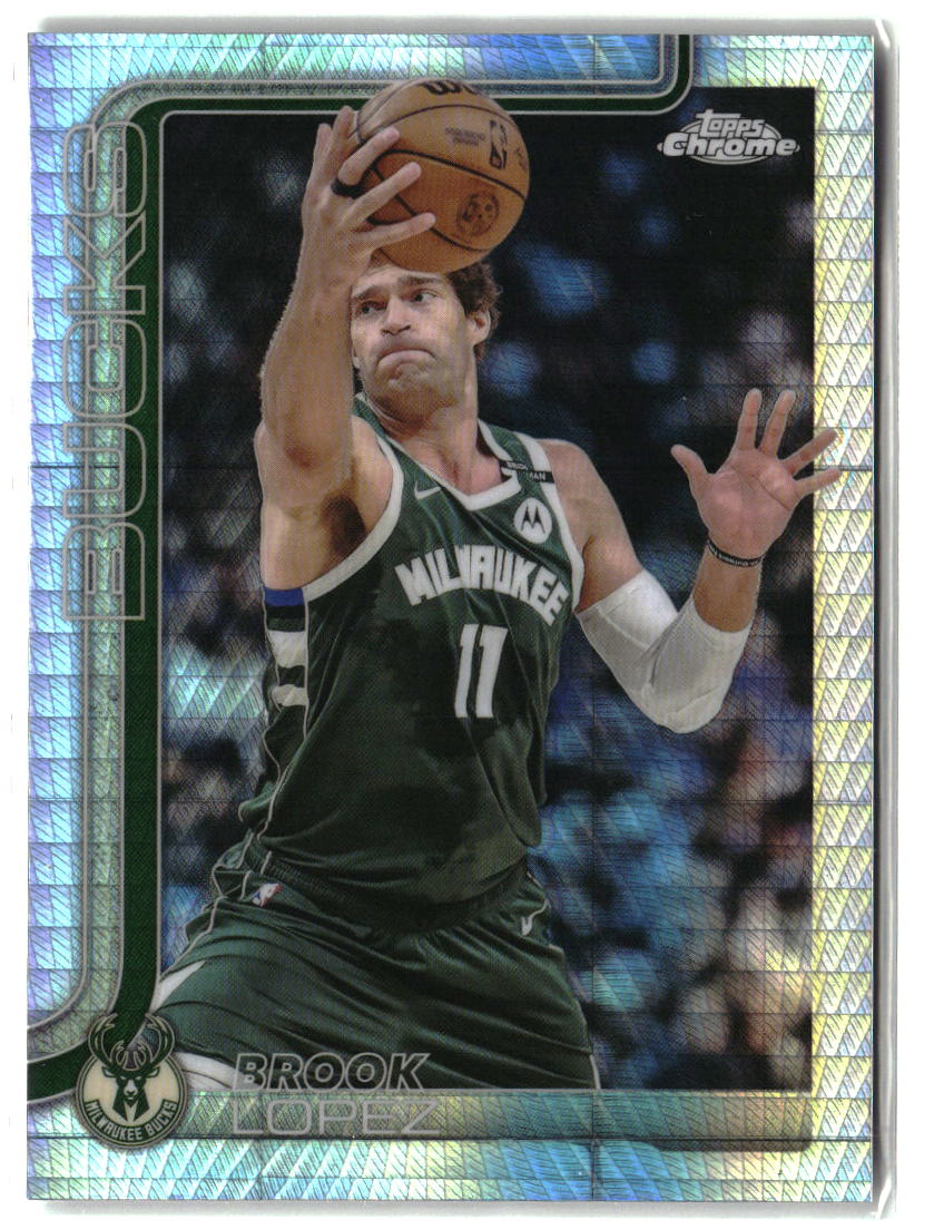 Brook Lopez 2025-26 Topps Chrome Prism Refractor #159