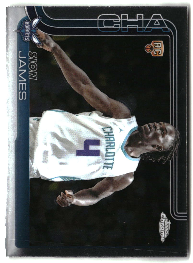 Sion James 2025-26 Topps Chrome #283