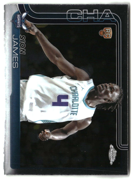 Sion James 2025-26 Topps Chrome #283