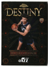 Walter Clayton Jr. 2025-26 Topps Chrome Destiny #D-15
