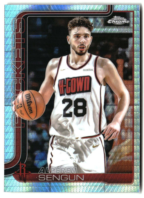 Alperen Sengun 2025-26 Topps Chrome Prism Refractor #98